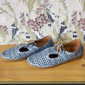 Spring StepWomen's Sunflowery Slip-on Shoes •#GENUINELEATHER  SIZE 37